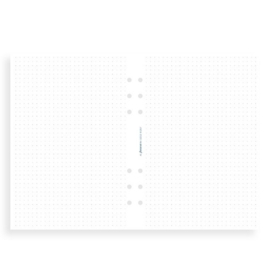 Filofax Clipbook  Navullingen A5 Wit Dotted Papier - 80 gram