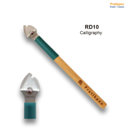 Pratik Ruling Pen  #  RD10 Classic Calligraphy - Green