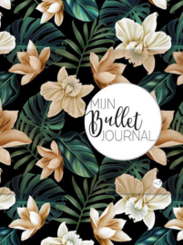 Mijn Bullet Journal - Black Flowers