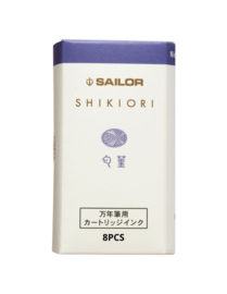 Sailor Shikiori Izayoi-no-Yume Ink - Nioi-Sumire (Sweet Violet) - 8 Cartridges