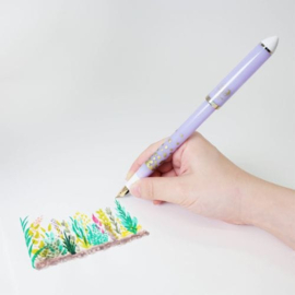 Sailor Fude de Mannen  Pen 30th Anniversary Limited Edition Confetti  Purple Color