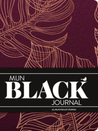 Mijn Black Journal - Monstera