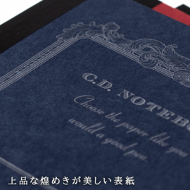 APICA Notebook Premium CD Notebook SS A5 Navy Blue CDSSA5Y 7mm Horizontal Ruled