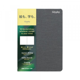 Maruman  N1493 Glyphy Notebook - A6 - Art Paper - 24 Pagina's