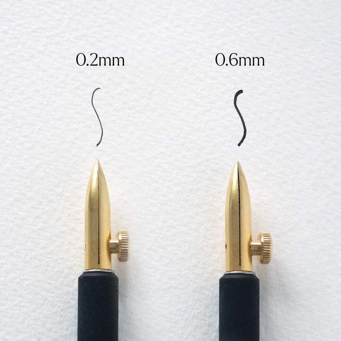 Tom's Studio One Dip Nib – Brass