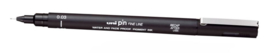 Uni-Ball PIN Fineliner - 0.03mm - Zwart