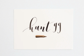 Set Hunt # 101 & Hunt # 99 Flexibele Kalligrafienibs + Houder  + GRATIS  een Vintage NIB