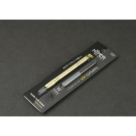 Hyper Metal W-Type Double: Messing Gumhouder met Dubbele Gum voor Nauwkeurig en Comfortabel Gummen.