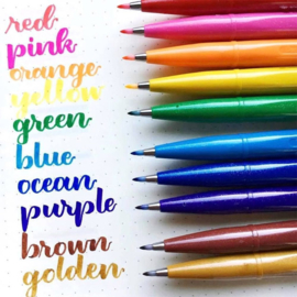 Pentel Brush Sign Pen Artist - Turquoise