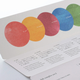Kakimori – Pigment Ink Sampler Set # 1 - 2,7㎖ x 5