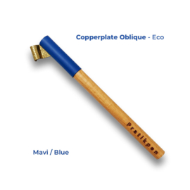 Pratikpen Copperplate Oblique Nib Houder  Eco – Mavi Blue