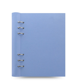 Filofax Clipbook A5 Pastel Vista Blue + Extra 50 vel Wit Dotted Papier