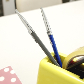 Tohkin  Metalen Clip Caps – Praktische Potlooddoppen met Clip - Set van 3 - Made in Japan