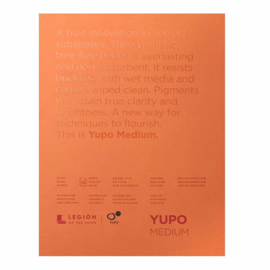 Legion Yupo Medium  Pad – 10 Vellen - 22 x 30cm 200g/m²