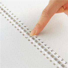Kokuyo A5 Soft Ring Notebook 5mm Dotted  160 Pagina's