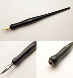 Tokyo Slider Nib Houder # SL2050 Zwart - Made in Japan
