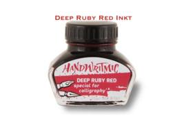 Handwritmic Deep  Ruby  Red Kalligrafeer Inkt 30ml