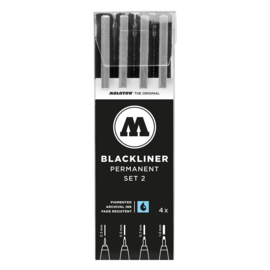 MOLOTOW™  Fineliner Blackliner  # 2 Set van  4