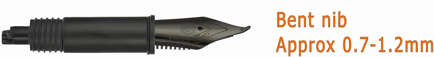 Hong Dian Vulpen Black  Fude / Bent Nib