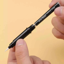 Pentel Pocket Brush GFKP Zwart
