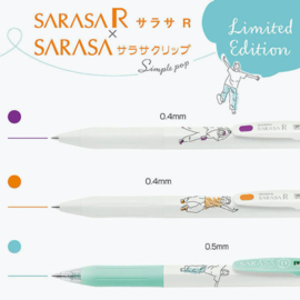 Zebra Limited Edition Sarasa Pop Gel Pen Torio Set - 0.4mm