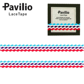 Pavilio Lace Washi Tape Mini  -  Red