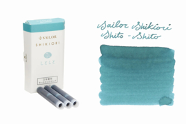 Sailor set van 3 Ink Cartridges Shikiori, Sansui Shitoshito