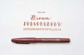 Pentel Touch Brush Sign SES15C  - Bruin