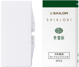 Sailor set van 3 Ink Cartridges Shikiori, Sansui Tokiwamatsu - Groen