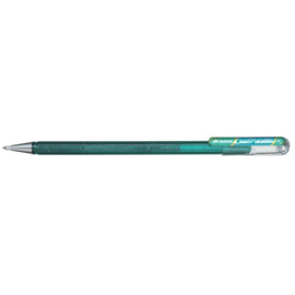 Pentel Hybrid Dual Metallic Shimmering Gel Pen - 1.0 mm - Groen / Metallic Blauw