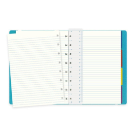 Filofax Hervulbaar Notebook ft  A5 Classic - Licht Blauw / Aqua