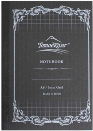 Tomoe River FP 5MM Ruit Notebook, A6 Wit 52g Papier 80 Vel = 160 Pagina’s