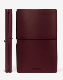 Modimo Refillable Basic Notebook / Planner - Bordeaux - 100% Eco Friendly