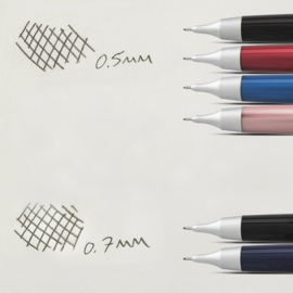 Pentel Sharp Kerry Executive Vulpotlood 0,7 mm – Zwart – Made in Japan