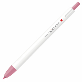 Zebra Clickart Knock Sign 0,6mm Pen - New Color Pa;e Rose