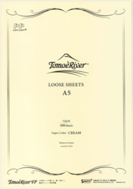 Tomoe River FP 52gsm Loose Sheet A5 Cream, 100 Sheets / 200 Pages (SR-A5P-C)