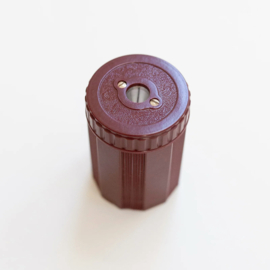 DUX Retro Puntenslijper Enkel  Gaats met Opvangbak - Rood