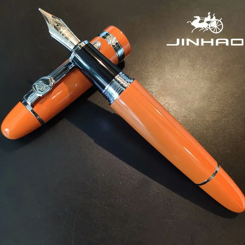 Jinhao Vulpen Oranje  # 159  - M NIB + Converter