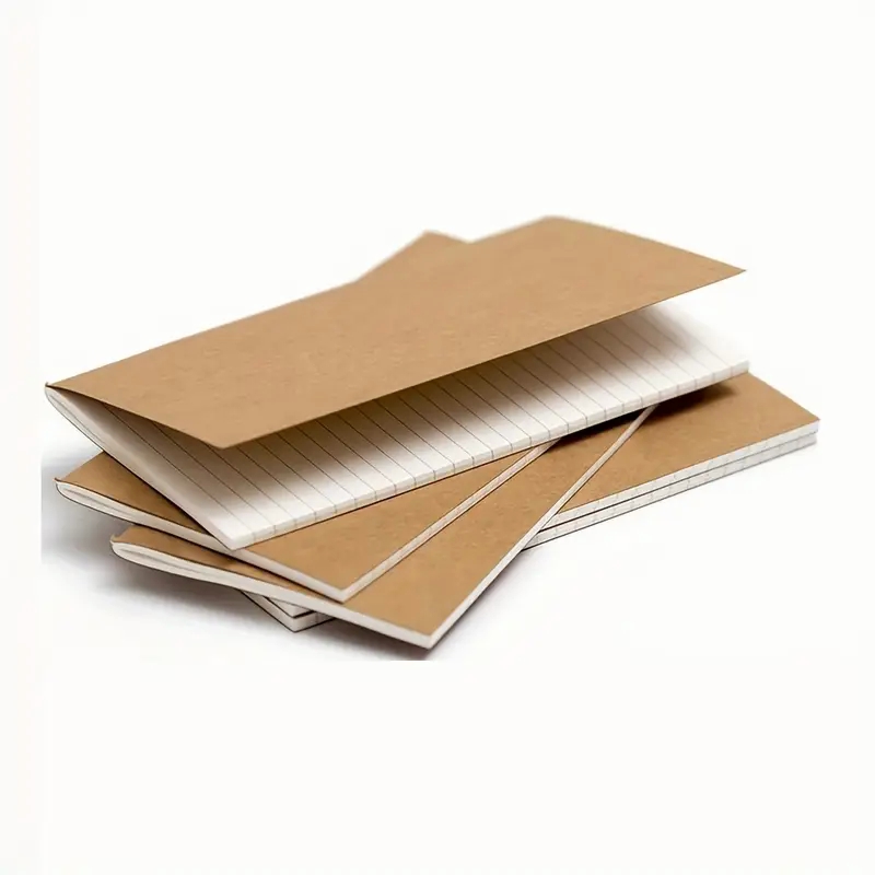 Travel Notebook Refills / Vullingen 210 x 110mm Gelinieerd Wit Papier