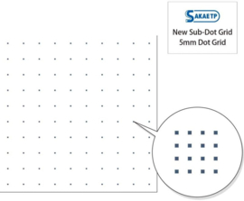 Tomoe River Paper Note Book A7 / 52g/m², 80 Vel - 160 Pagina’s - Dot Grid  / Sub Dot Grid