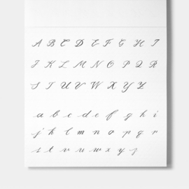 Calligraphy Practice Notebook / Handwriting / Tomoe River Paper
