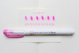 Zebra Mildliner Brush Pen – Mild Fuchsia