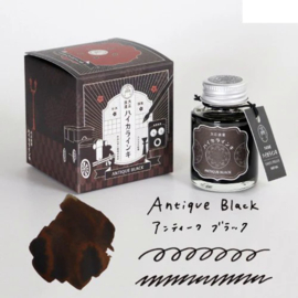 Teranishi Guitar Taisho Roman Haikara Antique Black  Vulpen Ink - 40 ml Bottle