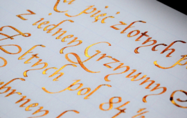 KWZ Kalligrafie Inkt 25gram  - Yellow Gold