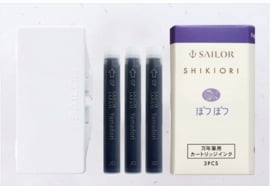 Sailor set van 3 Ink Cartridges Shikiori, Sansui Potsupotsu