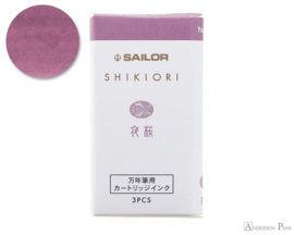 Sailor set van 3 Ink Cartridges Shikiori, Sansui Yozakura