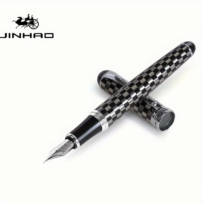 Jinhao # 750 Vulpen  - M Nib - Ruit - Checkered