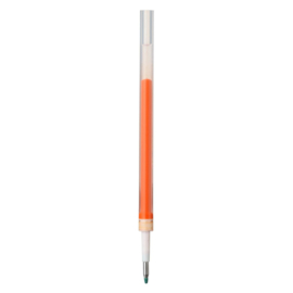Refill voor o.a. Muji Gel Inkt Pen -  Oranje   - 0.38mm