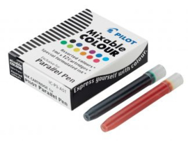 Parallel Pen Inkt Patronen set met 12 verschillende kleuren