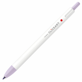 Zebra Clickart Knock Sign 0,6mm Pen - New Color Lilac